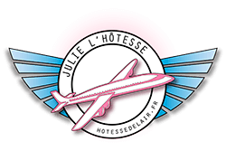 Logo Julie l'Hôtesse par hotessedelair.fr